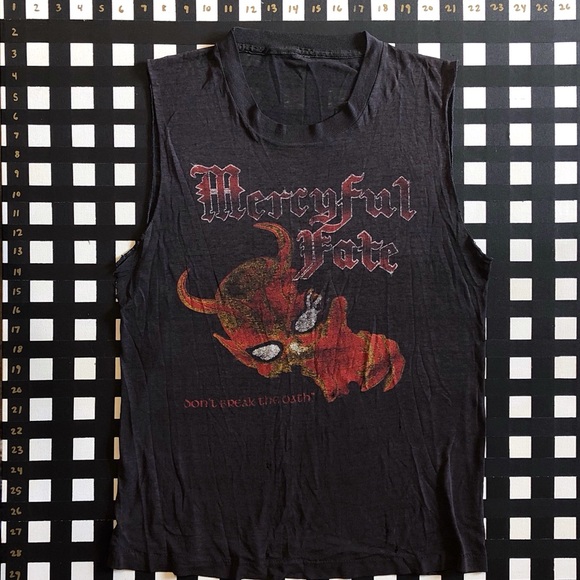 Vintage MERCYFUL FATE Don’t Break The Oath T-Shirt - Picture 2 of 5